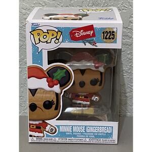 Funko Disney Holiday 2023 POP Minnie Mouse Gingerbread Vinyl Figure 1225 NEW